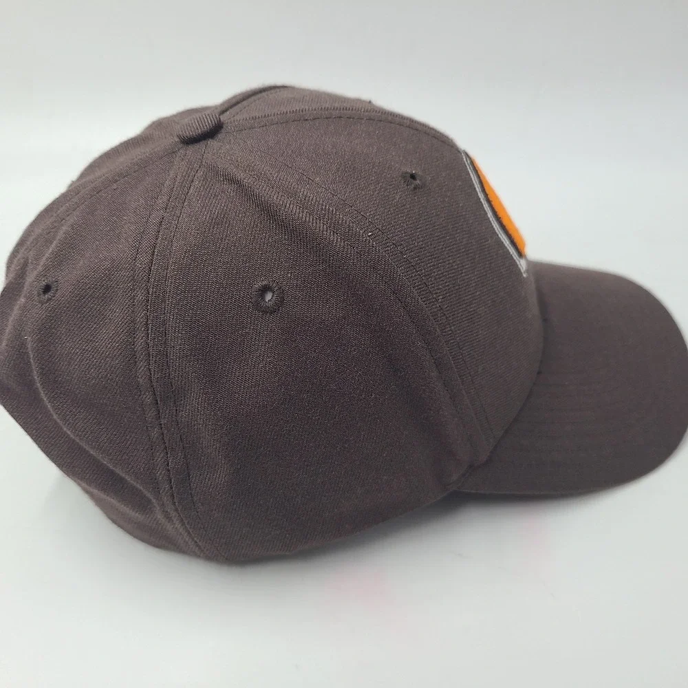 Vintage Cleveland Browns Hat Snapback Twins Enterprise Brown‎ NFL Wool Blend Men